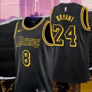 Kobe Bryant Black Mamba Jersey S M L XL XXL 3XL